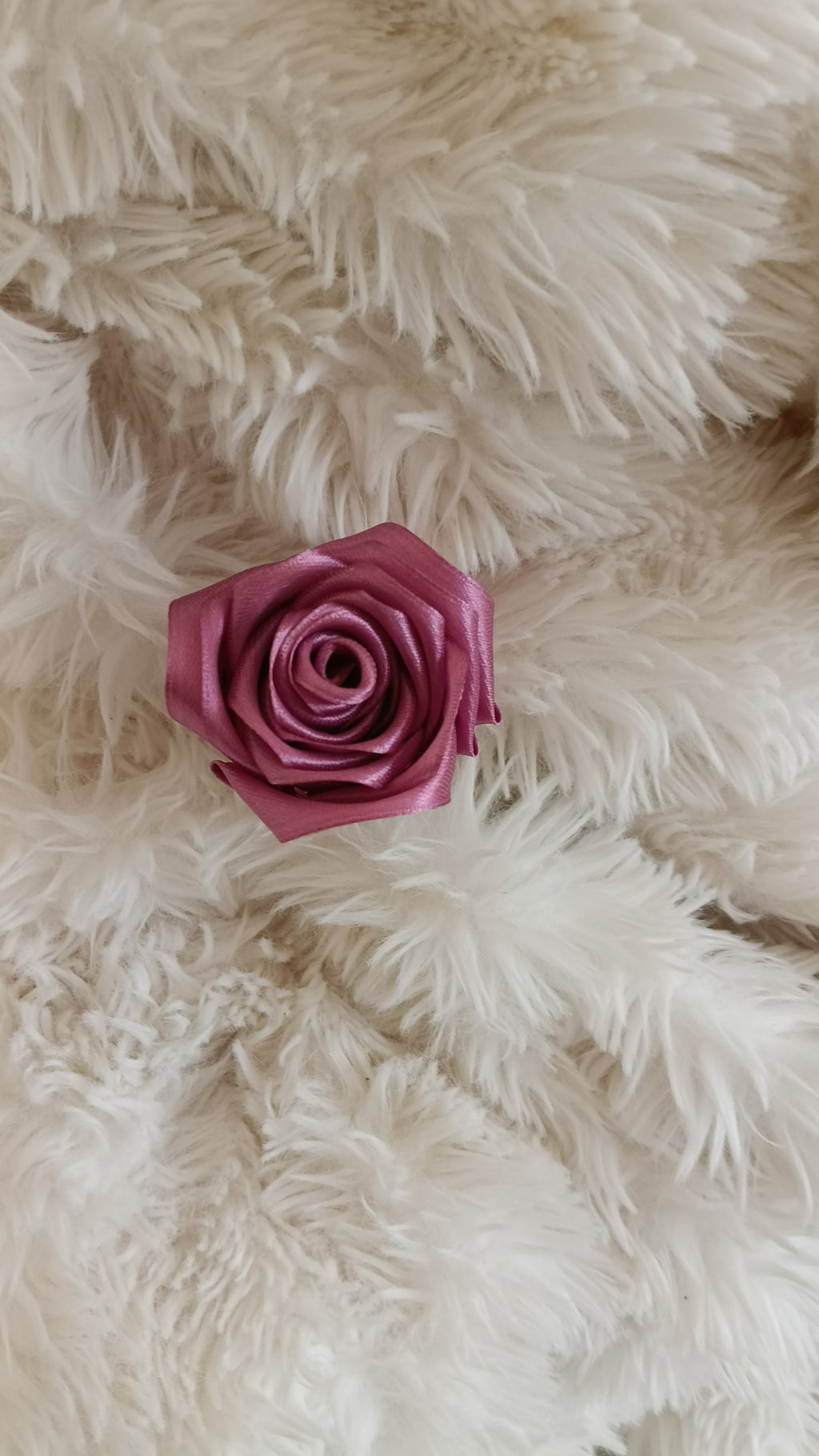 Rose en satin 🌹