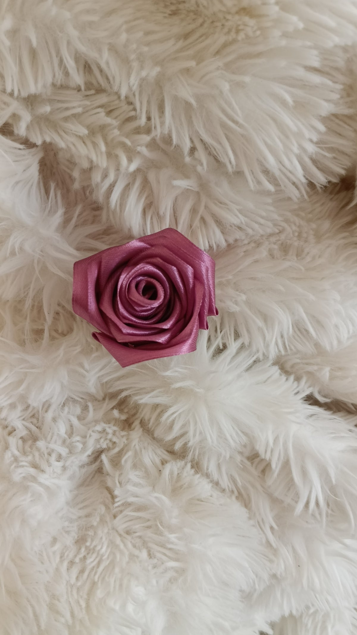 Rose en satin 🌹
