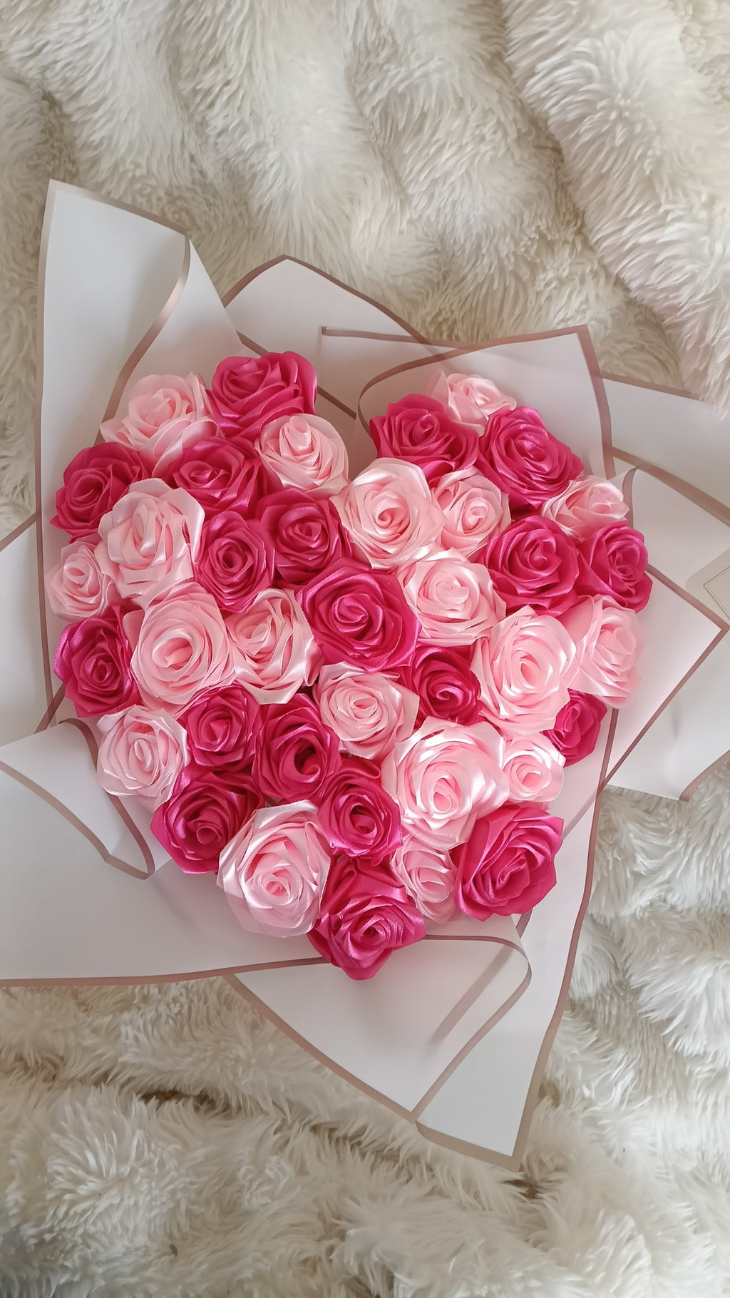 Bouquet cœur 38 roses💐❤️