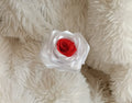 Satin Ribbon Rose – Handmade